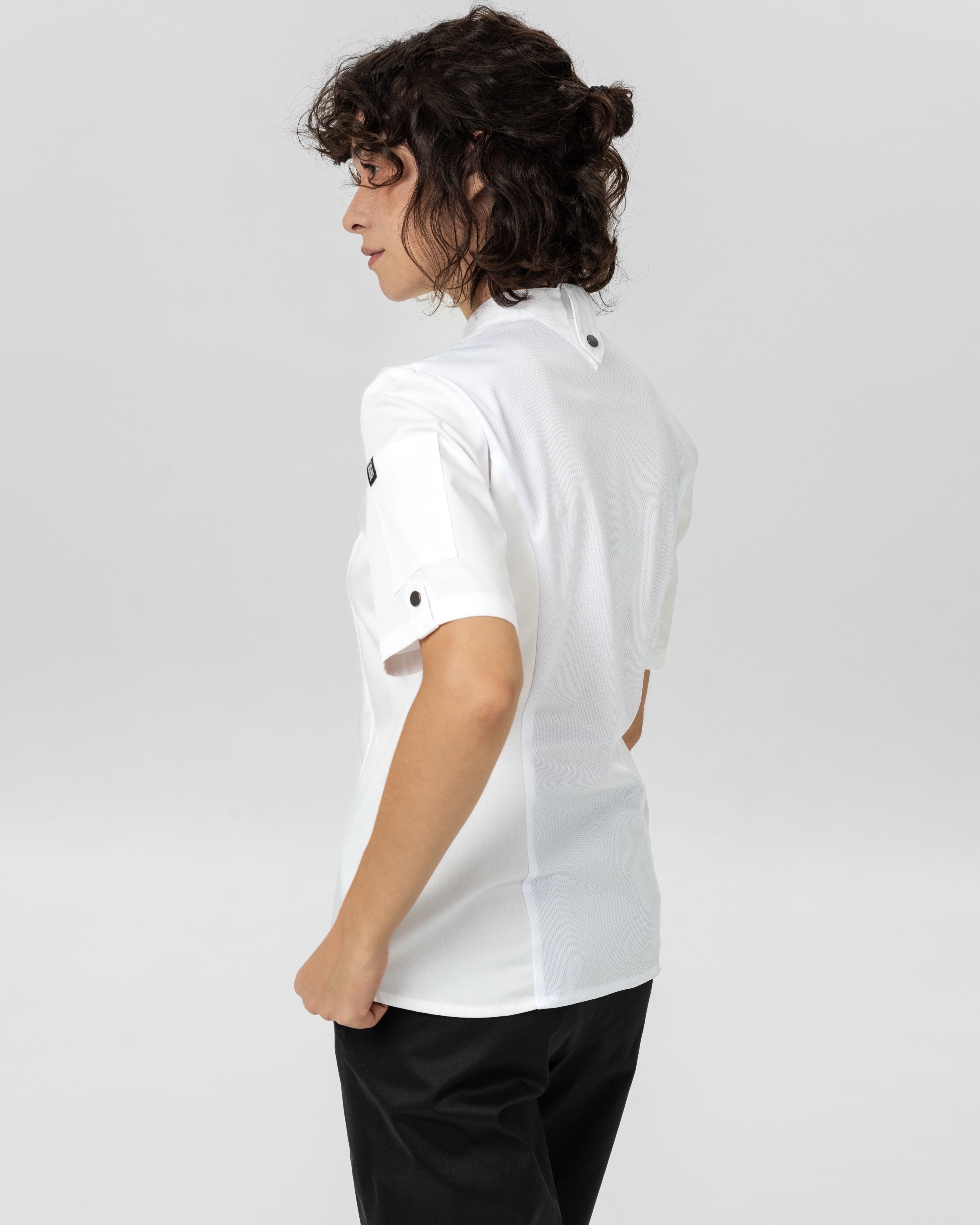 Поварской китель, Onegin SU, цвет белый PLAT  Россия